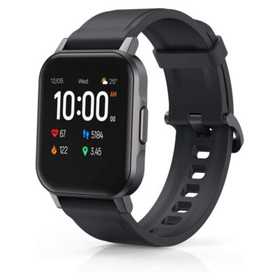 AUKEY Smartwatch Fitness Tracker 12 Activity Modes IPX6 Waterproof – Black