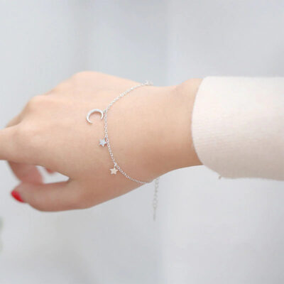 Adjustable Bracelet – Silver AB105