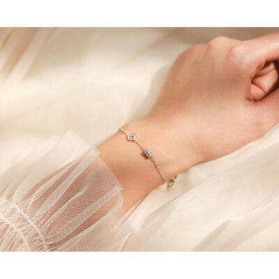 Adjustable Bracelet – Silver AB106