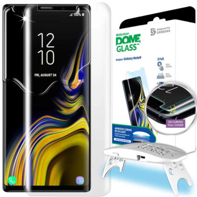 Galaxy Note 9 Whitestone Dome Glass Tempered Glass Screen protector with UV