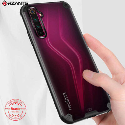 RZANTS OPPO Realme 6 Pro Transparent Matte ShockProof Slim Thin Phone Cover