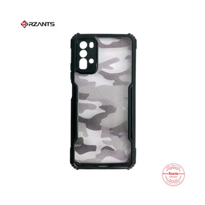 RZANTS Xiaomi Poco M3/Redmi 9 Power/Redmi 9T Beetle Series Protective Anti Shock Phone Case Cover Black Camouflage