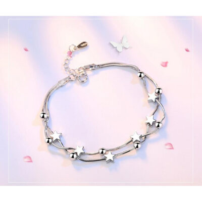 Star Bracelet – Silver – AB116