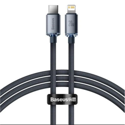 Baseus CRYSTAL SERIES USB Type C PD 20W Cable 2m