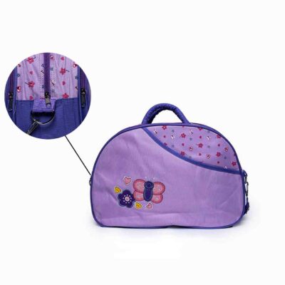 0009316-Purple D Shape Mother Bag-Purple
