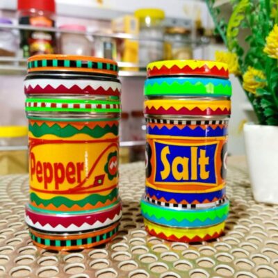 Rainbow Salt & Pepper Shakers