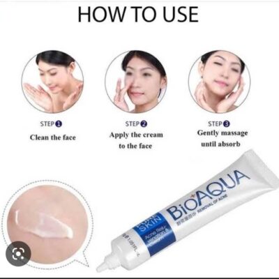 Bio+aqua pimples & acne remover cream