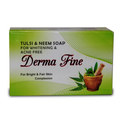 Derma Fine Skin Whitening Tulsi & Neem Soap