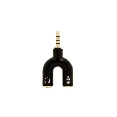 Y Splitter Adapter 3.5mm Male to Female Headphone And Mic