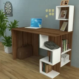 laptop table with beautiful storage
